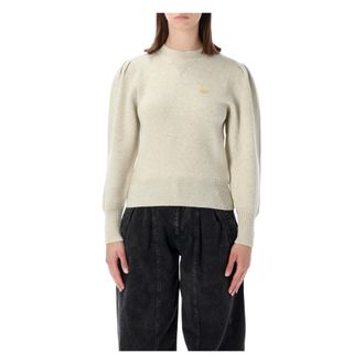Isabel Marant Round-neck Knitwear, female, Gray, M, Kelaya Jumper