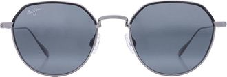 Maui Jim Island Eyes Nuetral Grey Round Unisex Sunglasses 859-11B 50