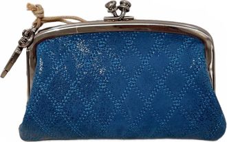 Hobo Womens Cheer Frame Pouch In Azure
