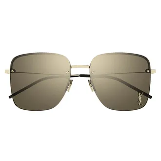 Saint Laurent Sunglasses Sl 312 M 006 Gold/Brown Women