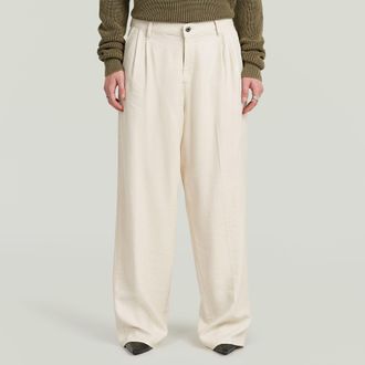 G-Star Pleated Chino - Beige - Dames