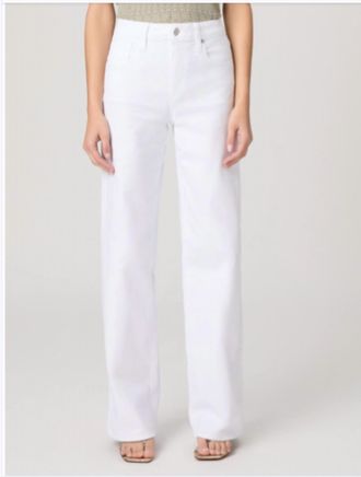 Paige Tatum Mid-Rise Jean - 32 In Crisp White