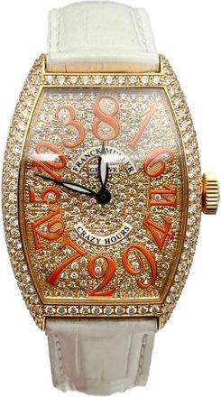 Franck Muller Cintree Curvex Automatic Diamond Ladies Watch 5850 CH D CD-WHT
