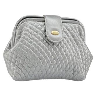 Bally Clutch in pelle Pre-owned - - Pre-owned - Donna - Grigio - ONE SIZE