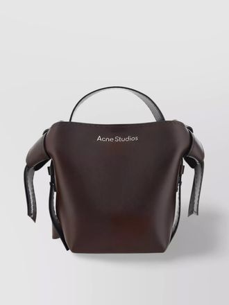 Acne Studios leather mini bucket bag