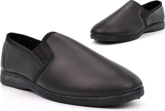 Generic Mens Leather Slippers Mens Slippers Boys Slippers Size 6 Boys Leather Slippers Carpet Slippers Slip On Slippers Slip in Slippers Real Leather Slippers