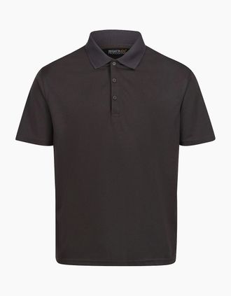 Regatta Mens Regatta Professional Mens Moisture Wicking Polo Shirt - Grey - Size: 46