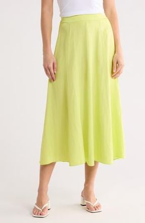 FRNCH Cleya Maxi Skirt in Citron Vert at Nordstrom Rack, Size X-Small