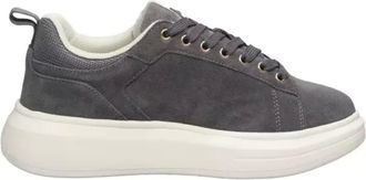 Liu Jo Platform Sneakers - Heren - Schoenen - Grijs - Maat: 40 EU Su&egrave;de