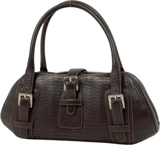 Loewe Pre-owned Handbags, female, Brown, Size: ONE SIZE Pre-owned Handbag