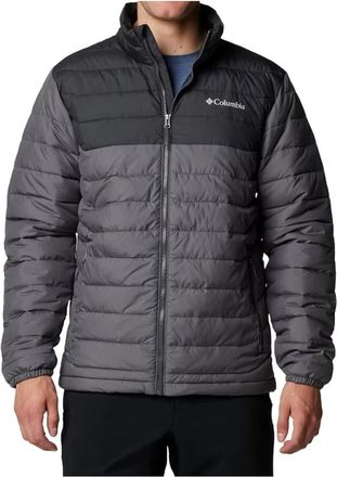 Columbia Powder Lite II Jacket - Heren - Winterjassen - Zwart - L - Leer - Jassen