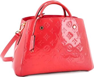 Louis Vuitton Montaigne Handbag Monogram Vernis BB satchel - Roze