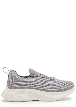 Athletic Propulsion Labs Techloom Zipline Embroidered Knit Sneakers - Grey - 10 (IT40.5 / UK7.5)