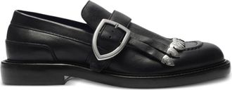 Burberry Cobble loafers - men - Calf Leather/Calf Leather/Calf Leather/Thermoplastic Polyurethane (TPU)/Goat Skin - 41 - Black