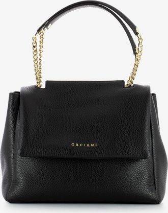 Orciani Borsa Sveva con catena sense nero