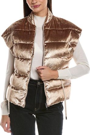 PESERICO Wool, Silk, & Cashmere-Blend Quilted Vest