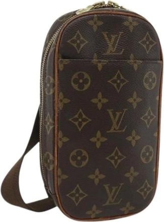 Louis Vuitton Pre-owned Belt Bags, female, Brown, Size: ONE SIZE Pre-owned Shoulder Bag