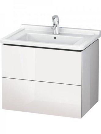 Duravit Duravit - L-cube Mueble De Pared, 2 Cajones, 670mm, Para Starck 3