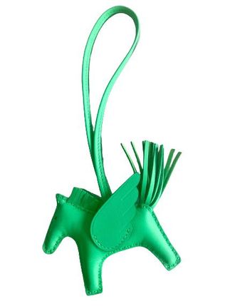 Hermès Vert Comic Rodeo Pegase Charm