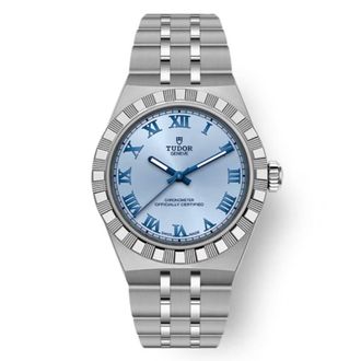 Tudor Royal Automatic Light Blue Dial Ladies Watch M2830A1A0-0004