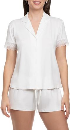 In Bloom by Jonquil Sevilla Short Pajamas in Ivory at Nordstrom, Size X-Small
