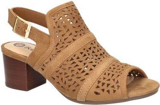 Bella Vita Marti Slingback Sandal in Dark Tan Kidsuede Leather at Nordstrom, Size 6.5