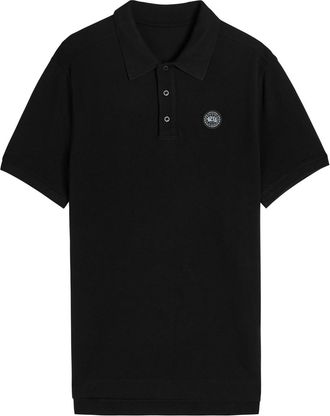 Canada Goose Beckley Logo Piqué Cotton Polo Shirt - Black - Xxl
