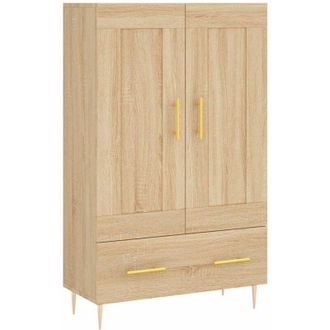 vidaXL Vidaxl - Aparador alto madera de ingeniería roble Sonoma 69,5x31x115 cm