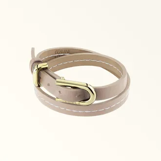 Furla Buckle Bracciale Ballerina I Rosa Vitello + Metallo Donna