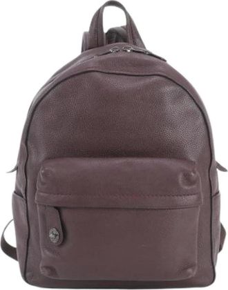 Coach Zaino a spalla in pelle Pre-owned - - Pre-owned - Donna - Marrone - ONE SIZE