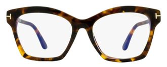 Tom Ford TF5965B Blue Block Eyeglasses - Havana