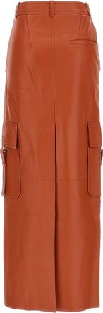 Zimmermann Illustration Skirt - Orange