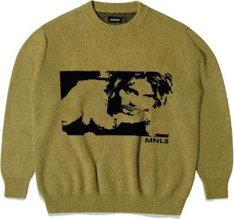 Mainless Maglione Kurt Cobain - Verde
