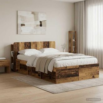 vidaXL Vidaxl Testata Del Letto Legno Antico Legno Ingegnerizzato
