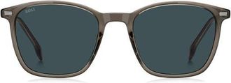 BOSS 53mm Sunglasses in Brown/grey at Nordstrom