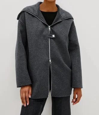 Rails Silves Heritage-Inspired Jacket In Charcoal