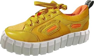 Generic Wide Fit Walking Shoes for Women Ladies Lightweight Plantar Fasciitis Sneakers Color Sports Canvas Sports Platform Shoes FlatBottom Fashion Block Wome