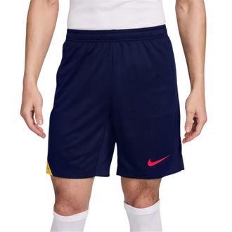 Nike Heren Strike Voetbal Shorts (Blauw/rood)