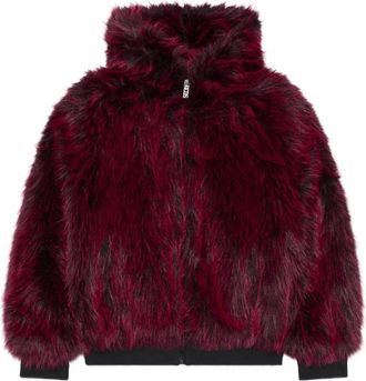 GCDS Giacca con cappuccio - Rosso