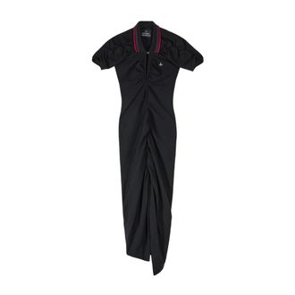 Vivienne Westwood Midi Dresses, female, Black, Size: M Pulling Dress