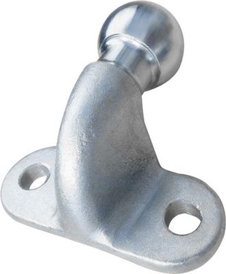 OEM Acoplamiento De Cabeza Esf&eacute;rica De 3,5 T Y 50 Mm Para Remolque De Coches, Camiones Y Tractores, Color Plateado