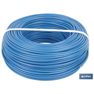 cofan Rollo Cable H07v-k 1x4mm2 Azul (100 M), Rollo De 100 Metros De Cable El&eacute;ctrico H07v-k, Disponible En Color Azul Y Con Medidas Desde 1,5 Mm2 Hasta 6 Mm