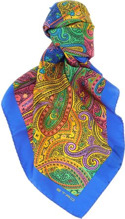Etro Etro Blumen-Paisley-Schal