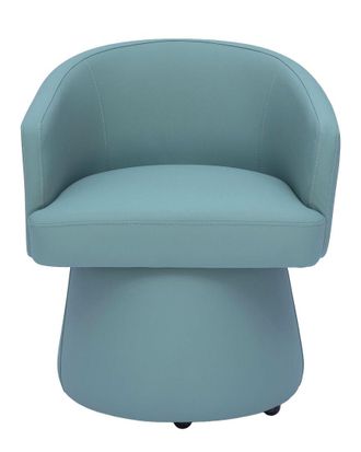 TOV Furniture Tov Furniture Kristen Seafoam Performance Vegan Leather Desk Chair