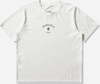 Maison Margiela Men s Logo T-Shirt Off White