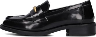 Mexx Schoenen, Dames, Zwart, 40 EU, Wol, Zwarte Pearl Mae Loafers voor Dames