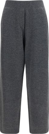 Brunello Cucinelli Grey Comfort Elasticated Pants