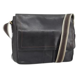 Ferragamo Pre-owned Leren Schoudertas - Dames - Vintage Schoudertas - Bruin - ONE Size - Leer - Vintage