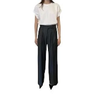 Victoria Beckham Pantaloni Ethel - - Trousers - Donna - Verde - S