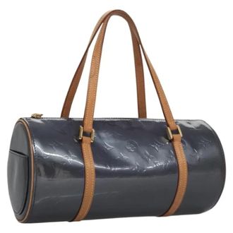 Louis Vuitton Tweedehands leren handtassen - Dames - Pre-owned - Blauw - Maat: ONE Size Leer